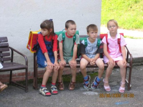 Loučení dětí z MŠ - 28.6.2005